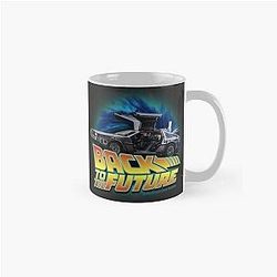 Back to the Future Delorean in Time Classic Mug