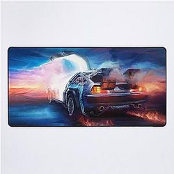 Back to the Future Time Machine Desk Mat