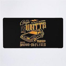 Giga Watts Garage Back to the Future DeLorean Desk Mat