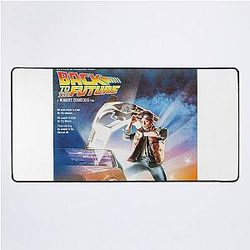 Vintage Back to the Future Poster Desk Mat