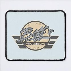 Biff's Auto Detailing Back to the Future Movie Mouse Pad