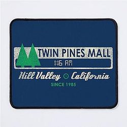 Twin Pines Mall Sign Back to the Future Mouse Pad