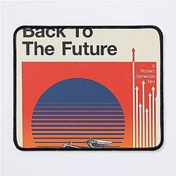 Alternative Movies Back to the Future Vintage Poster Mouse Pad