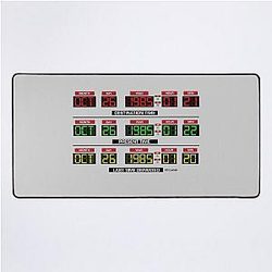 Back to Future Delorean Time Travel Display Desk Mat