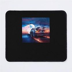 Back to Future DeLorean Time Machine Mouse Pad