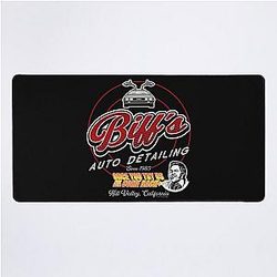 Biff's Auto Detailing Back to the Future Sign Desk Mat