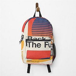 Alternative Vintage Back To The Future Poster Backpack