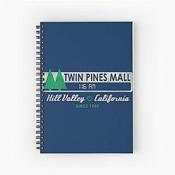 Back to the Future Spiral Notebook