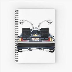 Back to the Future Deluxe Spiral Notebook