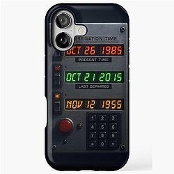 Get Back to the Future Time Circuits iPhone Case