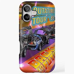 Back to the Future Outatime Tour Officially Licensed Fan Art iPhone Case