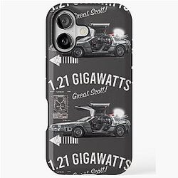 Back to the Future 1.21 Gigawatts DeLorean Car iPhone Tough Case