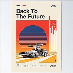 Alternative Vintage Back To The Future Movie Poster