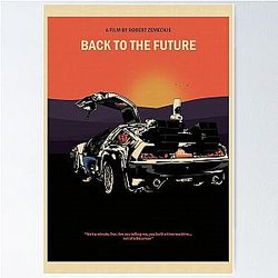 Back to the Future - 1985 - Minimalist Movie Poster