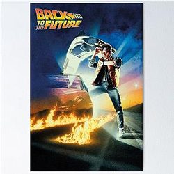 Retro Movies Back To The Future Poster