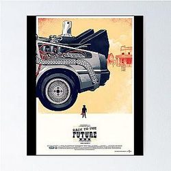 Retro Movie Back to the Future Poster