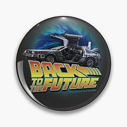 Back to the Future Movie in a DeLorean Through Time