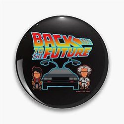 Back to Future Pin