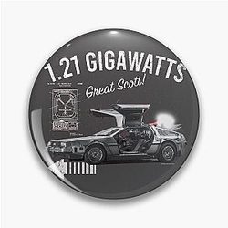 Back to the Future 1.21 Gigawatts DeLorean Car
