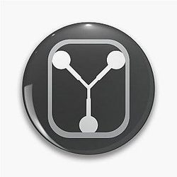 Flux Capacitor Back to the Future Pin