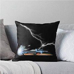 Back to the Future Throw Pillow