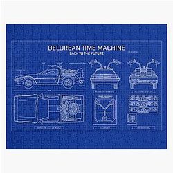 DeLorean Time Machine - Back to the Future Jigsaw Puzzle