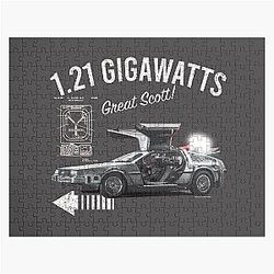 Back to the Future DeLorean Car (UMG UCS LLC and Amblin) Jigsaw Puzzle