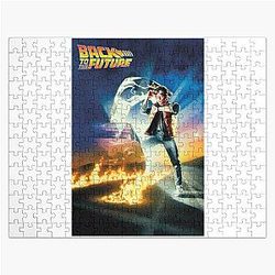 Retro Back To The Future Jigsaw Puzzle