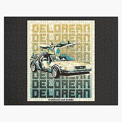 Back to the Future Movie Poster Jigsaw Puzzle