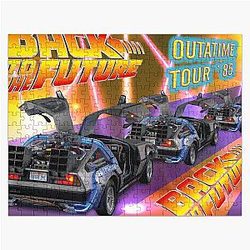 Back to the Future Time Tour, Officially Licensed Fan Art Jigsaw Puzzle