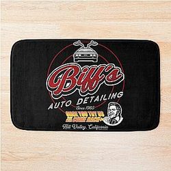 Biff's Auto Detailing Back to the Future Bath Mat