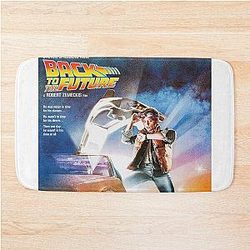 Vintage Back to the Future Alternative Poster Bath Mat