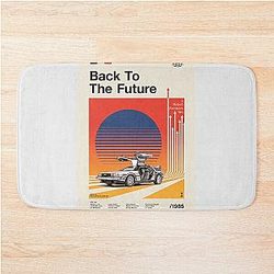 Alternative Back to the Future Vintage Bathroom Mat
