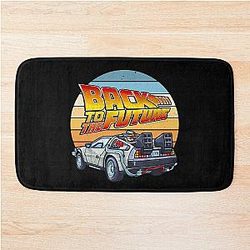 Back to the Future DeLorean Bath Mat