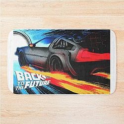 Vintage Back to the Future Poster Bath Mat