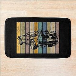 Back to the Future DMC DeLorean Bath Mat
