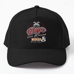 Biff's Auto Detailing Sign Back to the Future (C UCS and Amblin) Baseball Cap