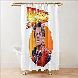 Marty McFly Back to the Future Shower Curtain