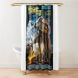 Best Movies Back to the Future Shower Curtain