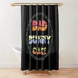 Bad Bunny Shower Curtain