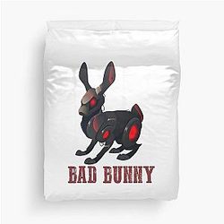 Bad Bunny Duvet Cover