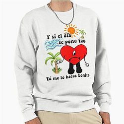 Bad Bunny Pullover Sweatshirt
