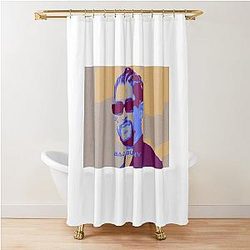 Bad Bunny by Hifi Jones Shower Curtain