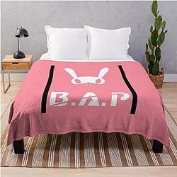 B.A.P. Bad Bunny Throw Blanket