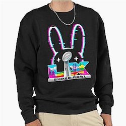 Puerto Rico Bad Bunny Super Bowl Pullover Sweatshirt