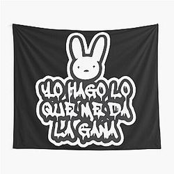 Bad Bunny Merch I Do What I Want Tapestry