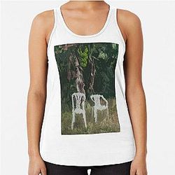 The Impact of Bad Bunny Racerback Tank Top