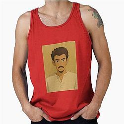 Bad Bunny Studio Ghibli Artistic Illustration Tank Top
