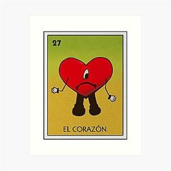 Bad Bunny Art Print