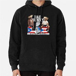 Bad Bunny Super Bowl LIX Pullover Hoodie